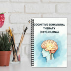 CBT Therapy Journal – Emotional Wellness Spiral Notebook