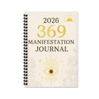 369 Manifestation Journal – All Seeing Eye Spiral Notebook for Intuition