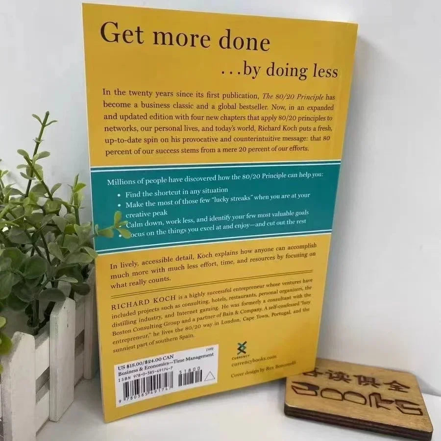The 80/20 Principle by Richard Koch – Productivity & Time Management Book