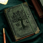 Tree of Life Retro Journal Notebook