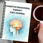 CBT Therapy Journal – Emotional Wellness Spiral Notebook