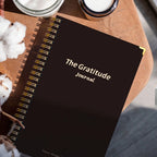 A5 Gratitude Journal – Mindfulness & Mood Tracker Spiral Notebook