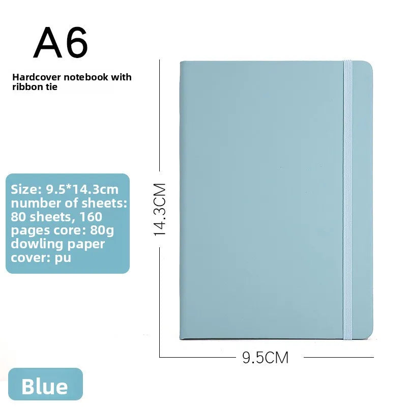 Premium Leather A5 Notebook – Thick Paper Journal for Office, Study & Daily Writing
