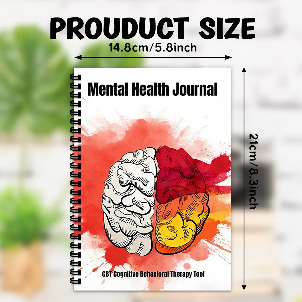 Spiral Mental Health Self Care Journal