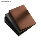 Vintage A5 Leather Notebook – Personalized Soft Cover