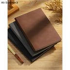 Vintage A5 Leather Notebook – Personalized Soft Cover