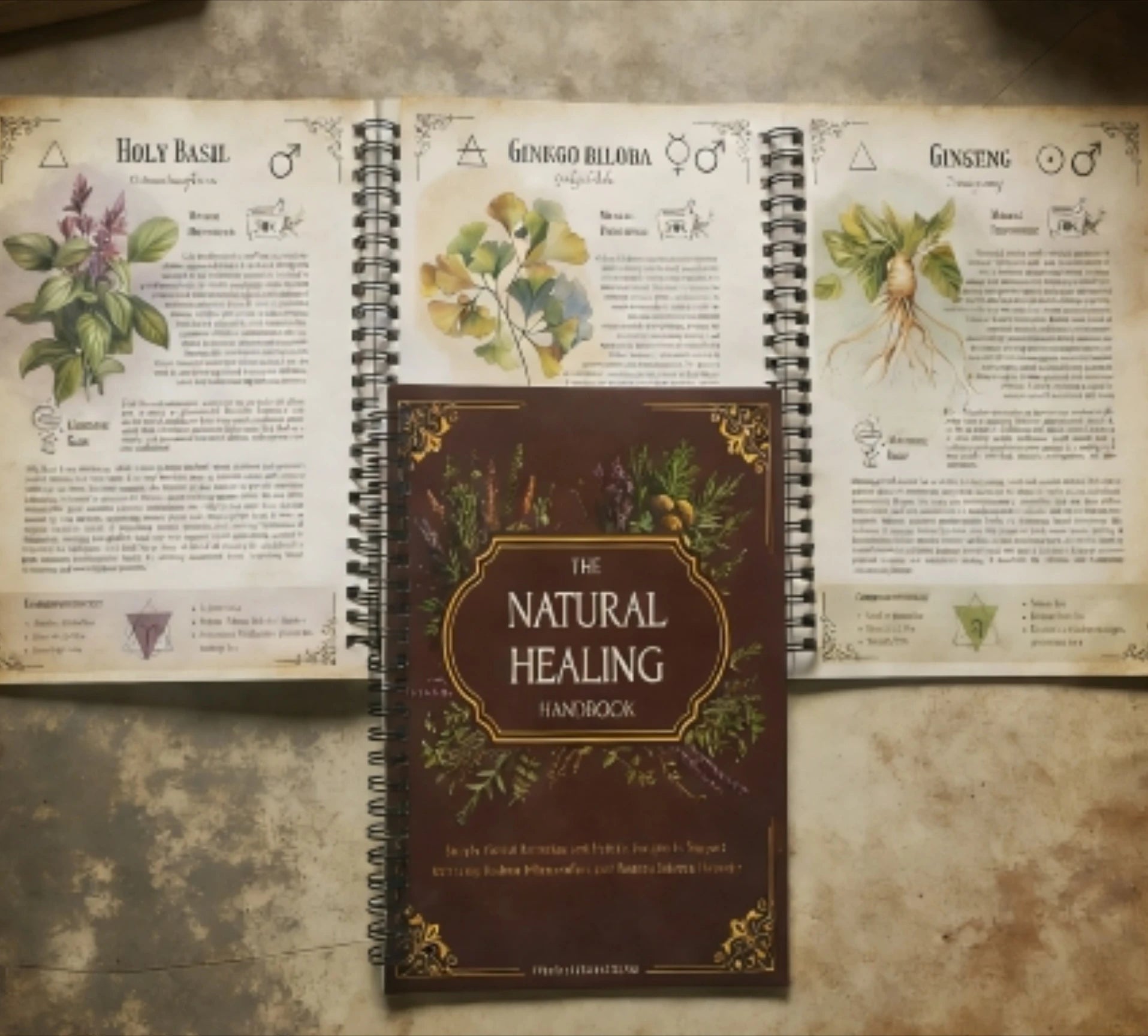 Natural Healing Handbook – Herbal Remedies & Holistic Health Guide