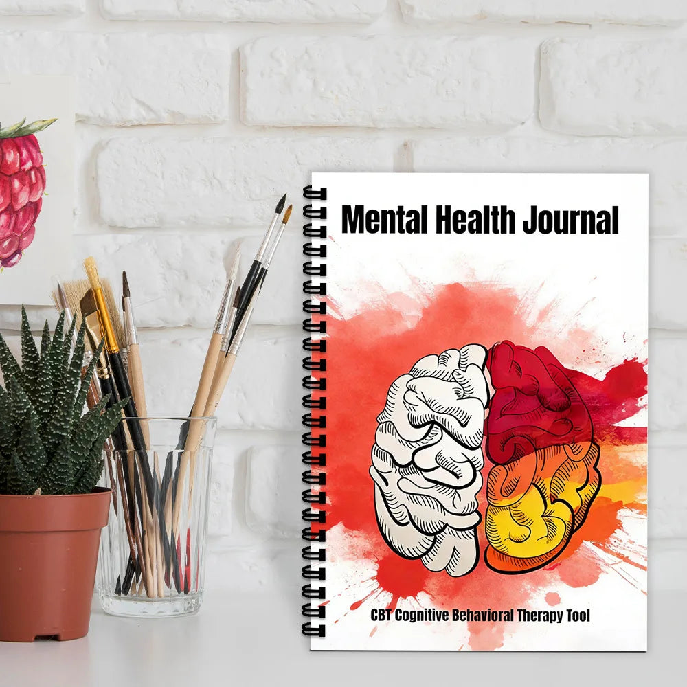 Spiral Mental Health Self Care Journal