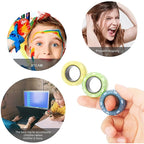 Magnetic Fidget Rings Set – Spinner & Stress Relief Toy for Teens & Adults (3PCS)