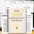 369 Manifestation Journal – All Seeing Eye Spiral Notebook for Intuition