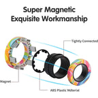 Magnetic Fidget Rings Set – Spinner & Stress Relief Toy for Teens & Adults (3PCS)