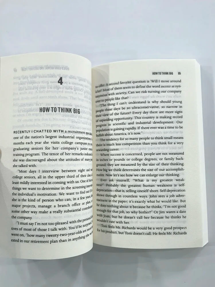 The Magic of Thinking Big – Success, Leadership & Personal Growth Book