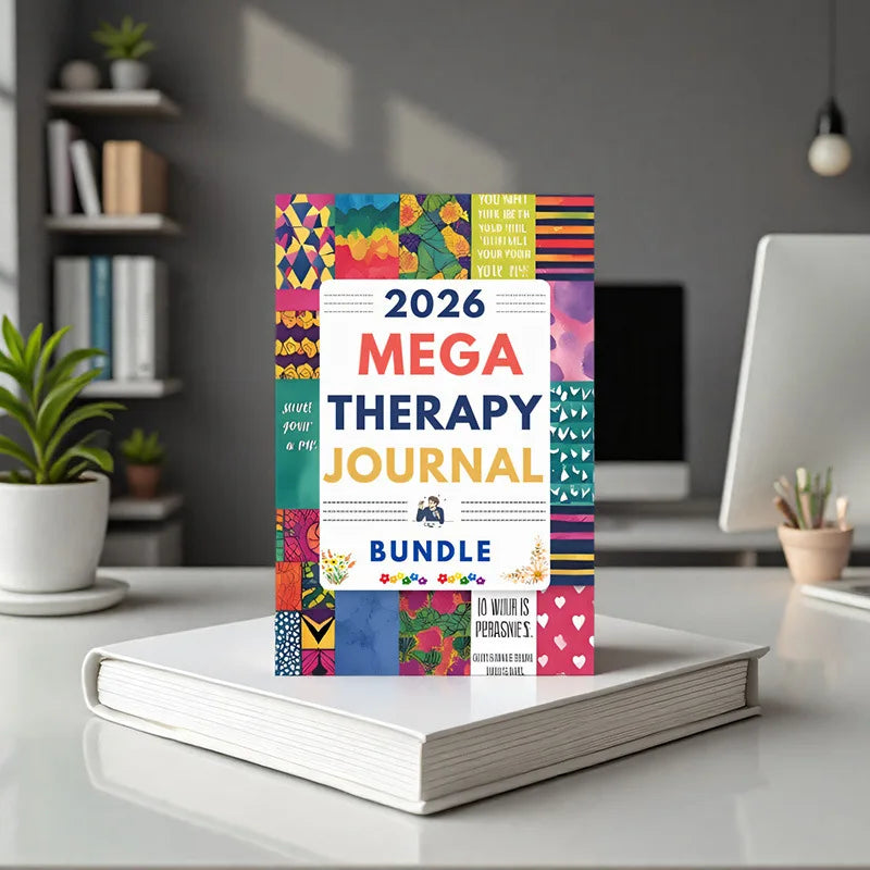 2026 Weekly Therapy & Mental Health Journal