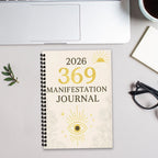369 Manifestation Journal – All Seeing Eye Spiral Notebook for Intuition