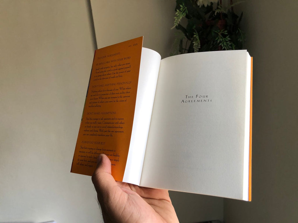 The Four Agreements by Don Miguel Ruiz – Personal Freedom & Self-Help Book